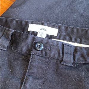Vans black pants